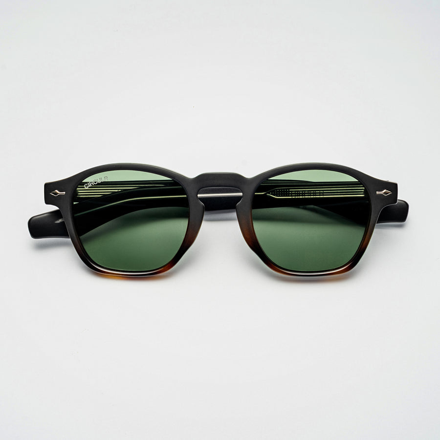 SANTIAGO MATTE BLACK/GREEN